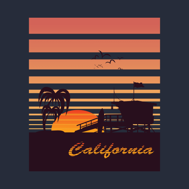 California surfing by mangulica