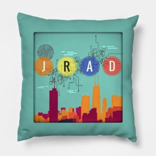 JRAD - cityscape design Pillow