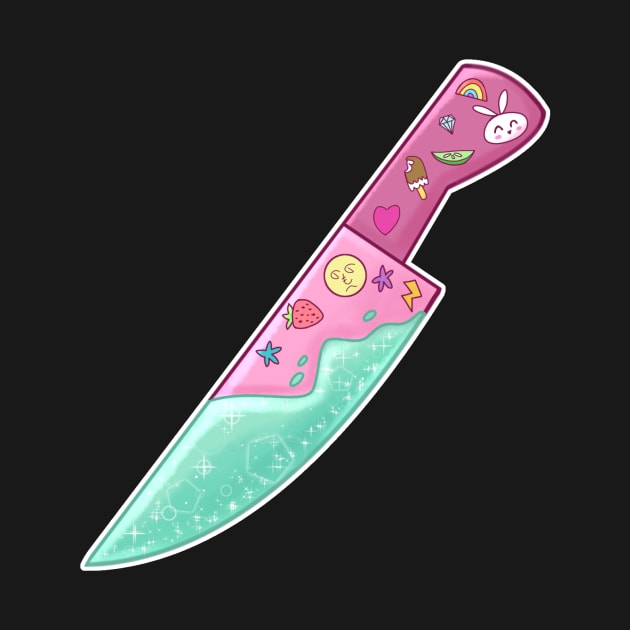 Pastel Goth Knife by Khelekmir