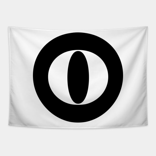 O (Letter Initial Monogram) Tapestry by n23tees