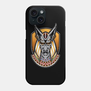 Egyptian Anubis Head Phone Case