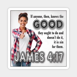 James 4:17 Magnet