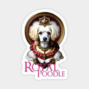 Royal Poodle Magnet