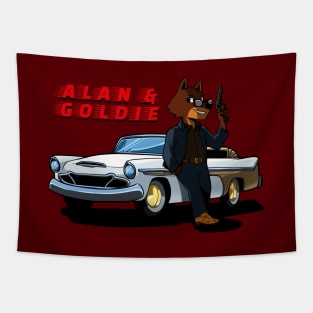 Alan & Goldie Tapestry