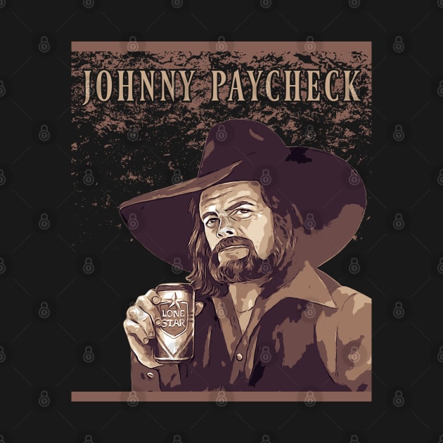 Johnny Paycheck // Vintage by Degiab