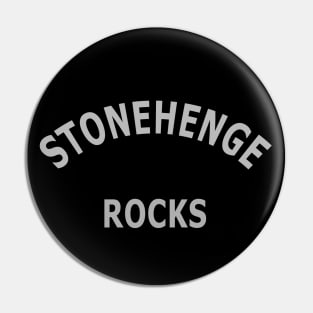 Stonehenge Rocks Pin