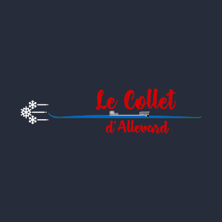 Ski Le Collet d'Allevard, France T-Shirt