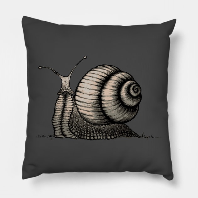 Snail Pillow by mangulica