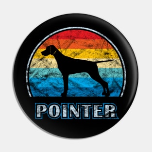 Pointer Vintage Design Dog Pin