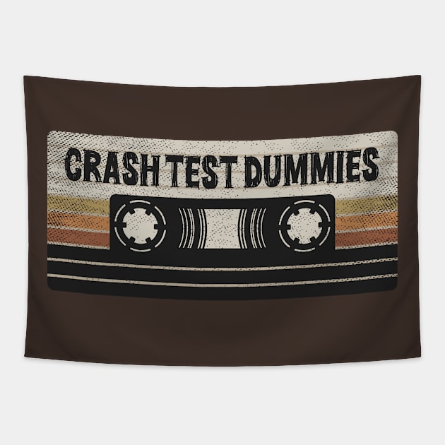 Crash Test Dummies Mix Tape Tapestry by getinsideart