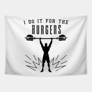 Lift for Burgers - blk Tapestry