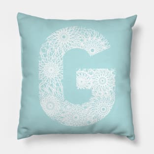 Letter G Pillow