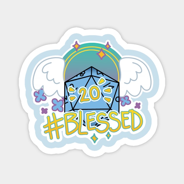 #blessed Magnet by bones