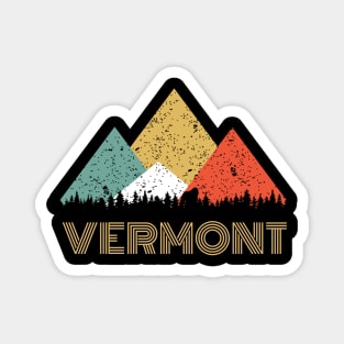 Secret Sasquatch Hidden Retro Vermont with Hiding Bigfoot Magnet