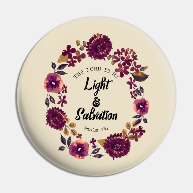 Light and Salvation Pin by ReVivingHoPe