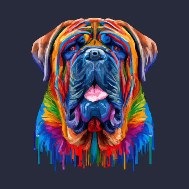 English Mastiff Artwork by Furrban