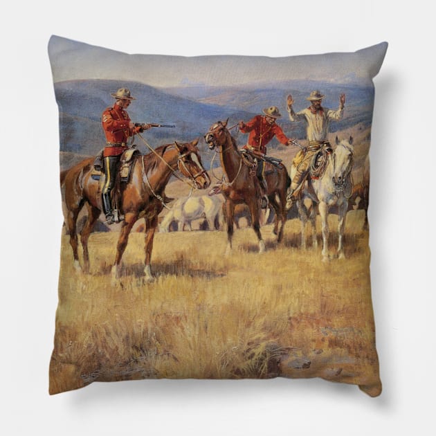 When Law Dulls the Edge of Chance by CM Russell Pillow by MasterpieceCafe