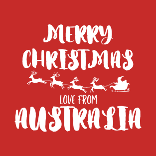 Merry Christmas, love from Australia T-Shirt