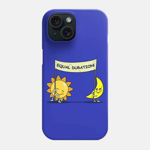 Cute Sun and Moon Equinox Phone Case by BoggsNicolas