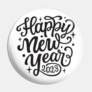 Happy New Year 2023 Pin