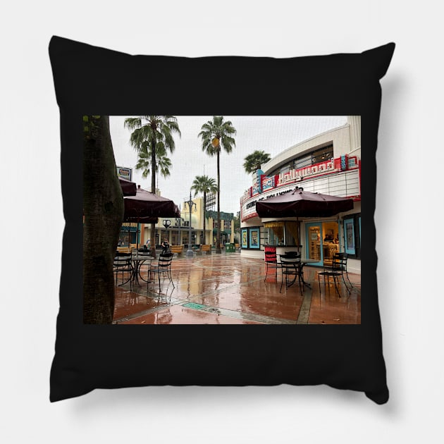 Rainy Day Pillow by Wenby-Weaselbee