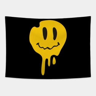 Drippy Smiley Tapestry