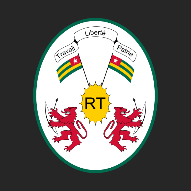 Coat of arms of Togo by Flags of the World