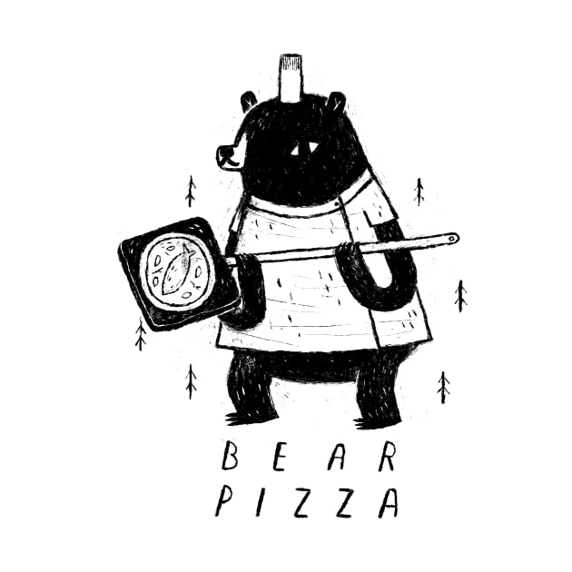 bear pizza by Louisros