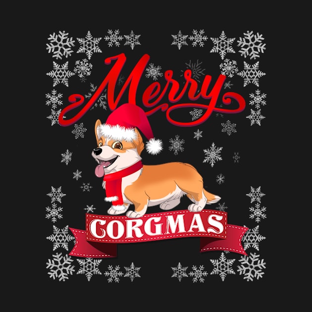 Merry Corgmas by MasterConix