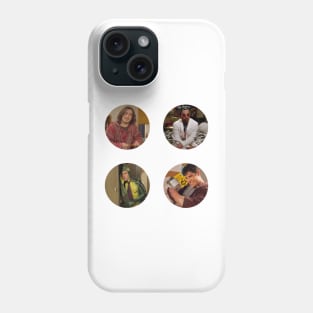 Nick and Schmidt Sticker Pack Phone Case