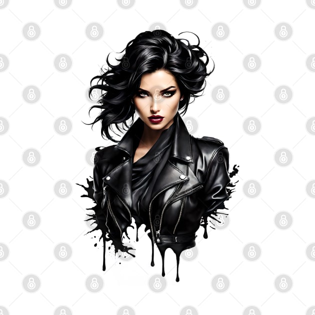 Leather Elegance: Captivating Digital Art for Every Canvas by AlexBRD