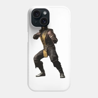 Scorpion Mortal Kombat Painting Phone Case