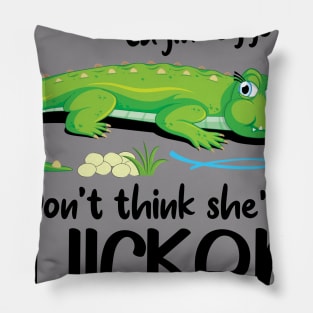 Alligator Pillow