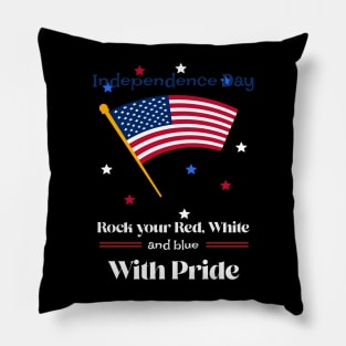 Independence Day: Rock your red, white and blue with Pride Pillow