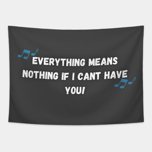 Everything Means Nothing Tapestry by Bazzar Designs