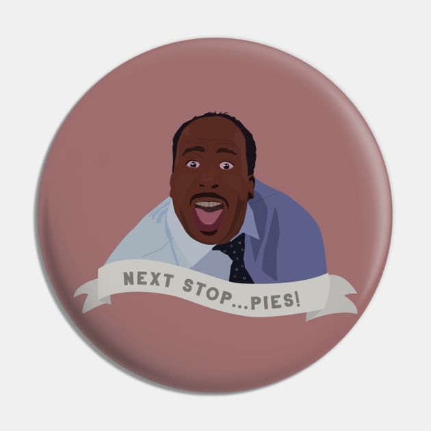 Stanley Pies Pin by Cat Bone Design