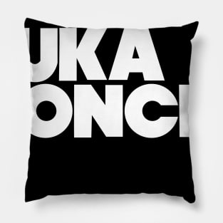 Luka Doncic Logo Pillow