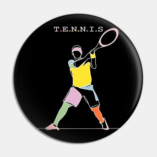 Tennis Sport Pin