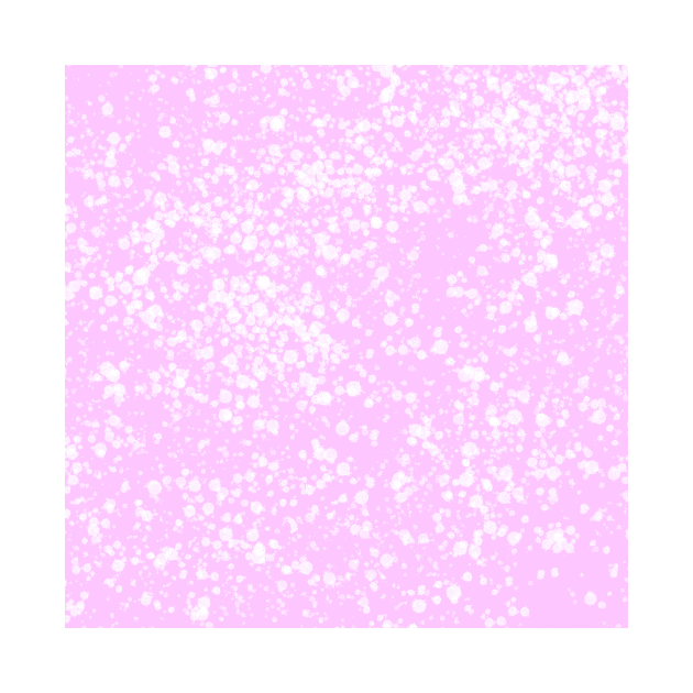 Pink White Paint Splatter by AlishaMSchil