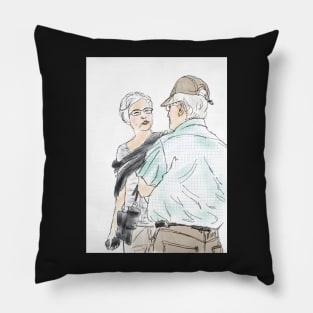 A Fun Casual Conversation and Chat Pillow