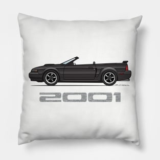 Black 2001 Pillow