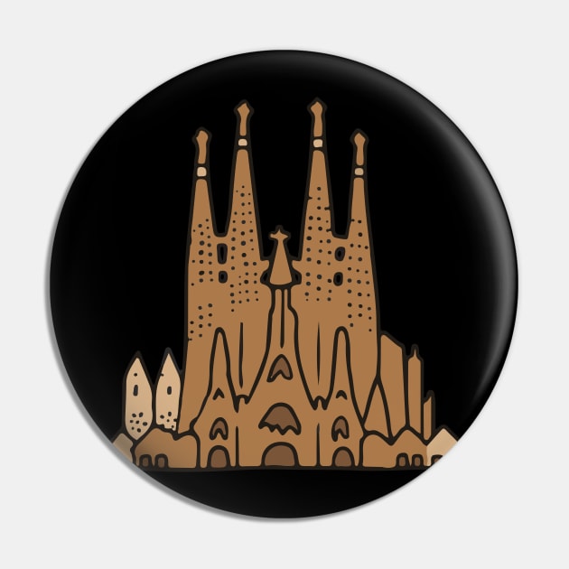 Sagrada Familia - Barcelona Pin by TambuStore