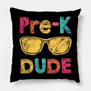 Pre-K Dude Back to School  First Day of Preschool Pillow