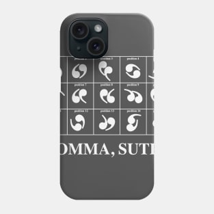 Comma, Sutra Phone Case