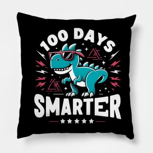 100 Days Smarter - Dinosaur Pillow