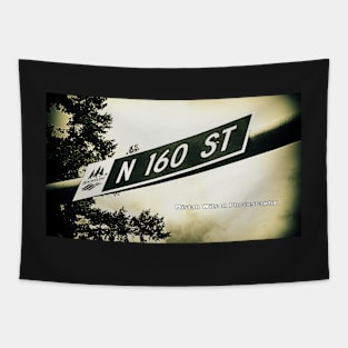 160th Street, Shoreline, Washington by Mistah Wilson Tapestry