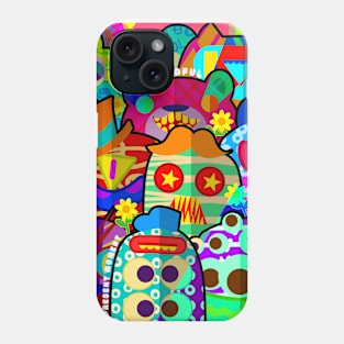 doodle mind chacha Phone Case