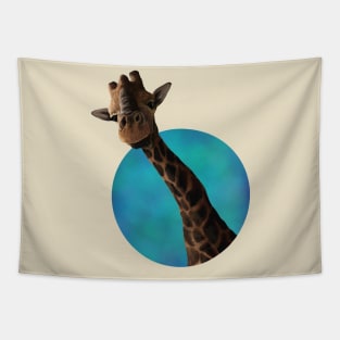 Giraffe circle Tapestry