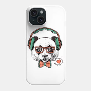 Musically PANDA Funny Teachers Students Valentines day Phone Case