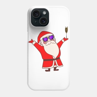Funny santa claus Phone Case
